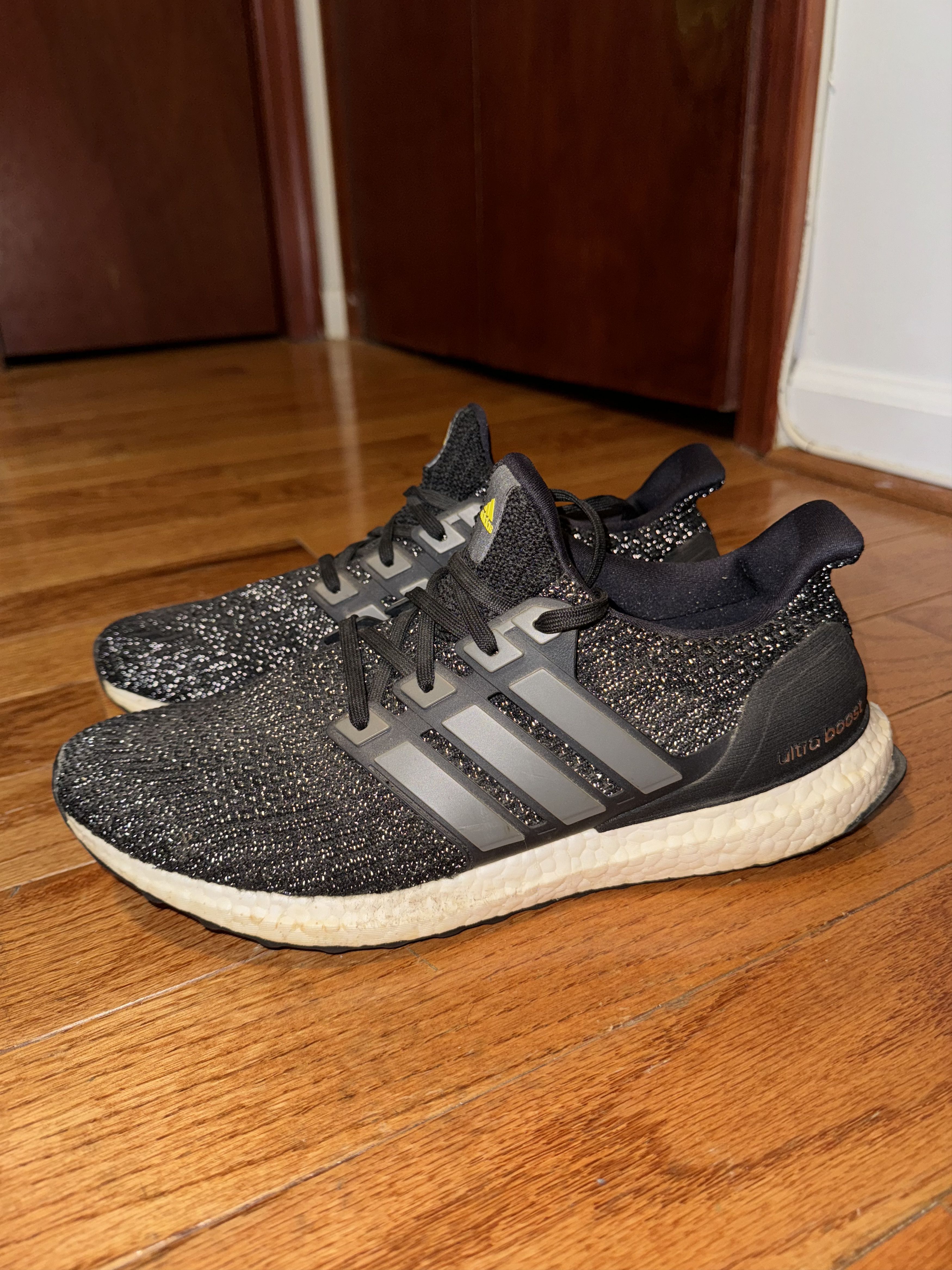 Adidas Adidas Boost V4 Reflective Black Size US 10.5 / EU 43-44 - 2 Thumbnail