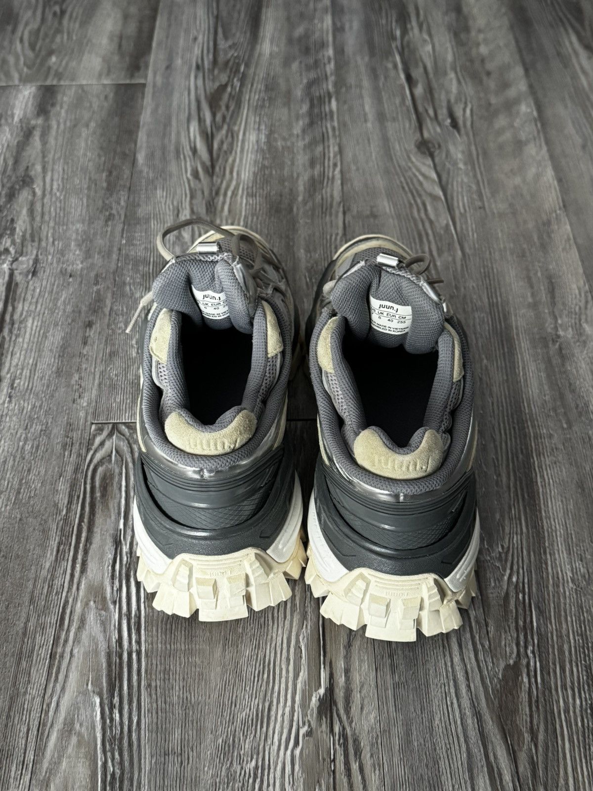 Juun.J juun.j 2019 SS metallic sneakers Size US 7 / EU 40 - 5 Thumbnail