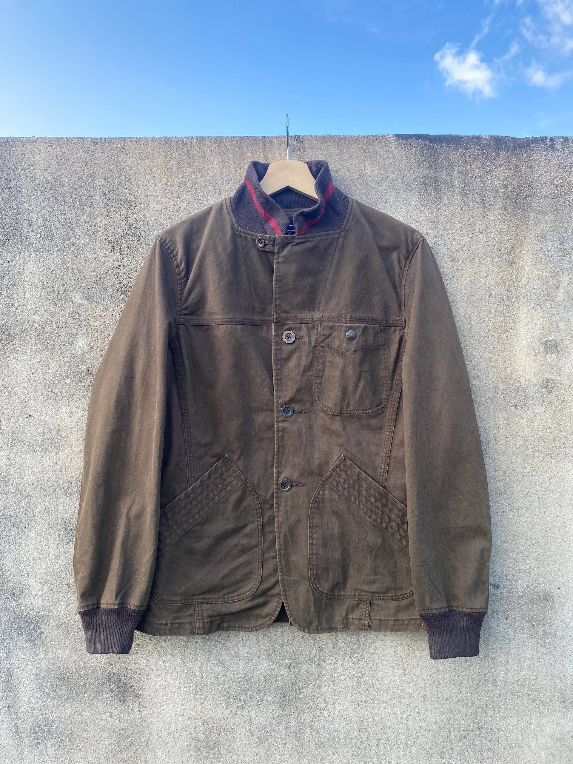NANO universe Nano Universe Japan Utility Military Olive Jacket Size US S / EU 44-46 / 1 - 1 Thumbnail