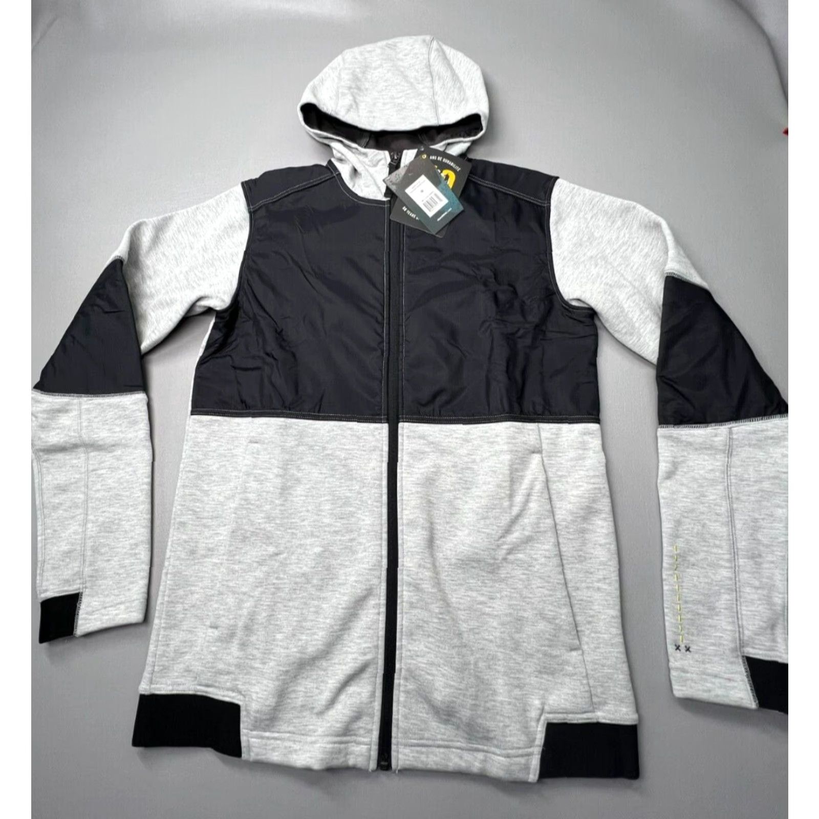Royal Robbins Royal Robbins Rocktown Hybrid Heather Hoodie Full Zip M Men's Grey Size US M / EU 48-50 / 2 - 2 Thumbnail