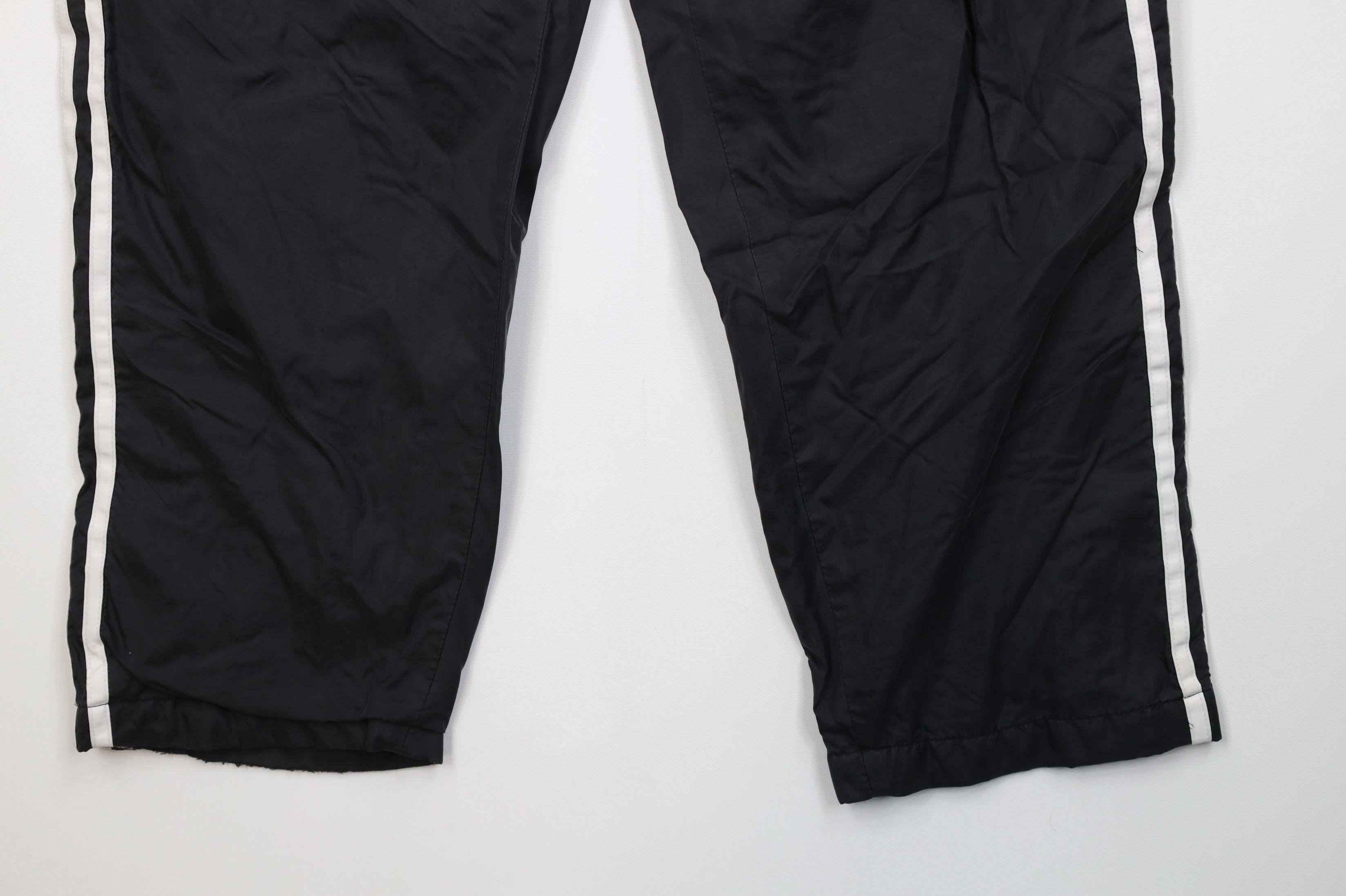 Adidas Vintage Y2K 2001 Adidas Tearaway Windbreaker Pants Black Size US 34 / EU 50 - 4 Thumbnail