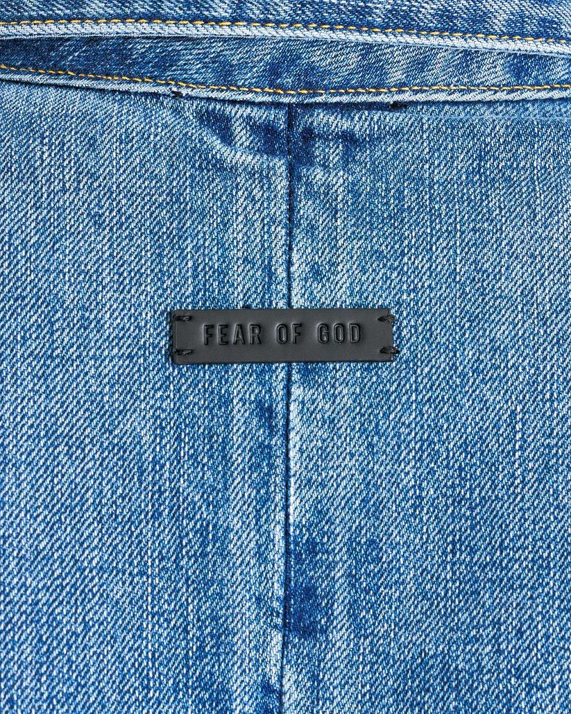 Fear of God o1s1v1r1oon0925 8Th Collection Denim Jacket in Indigo/Blue Size US S / EU 44-46 / 1 - 5 Thumbnail
