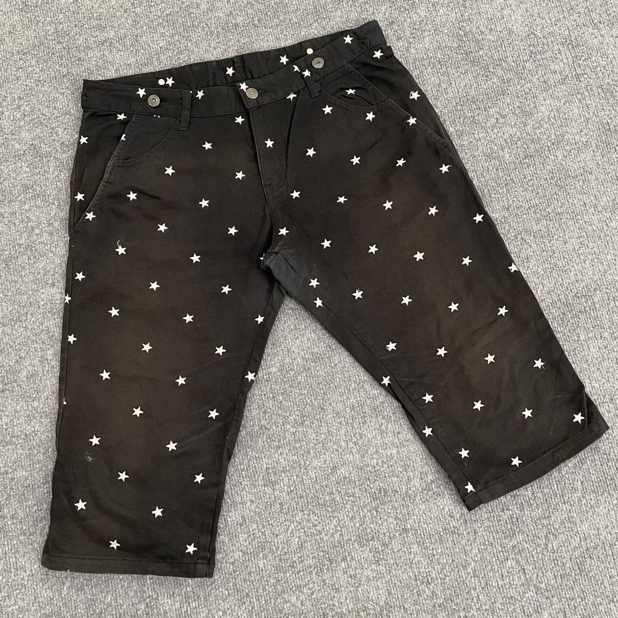 PPFM PPFM Cropped Pants Star Embroidery Size US 35 - 2 Thumbnail