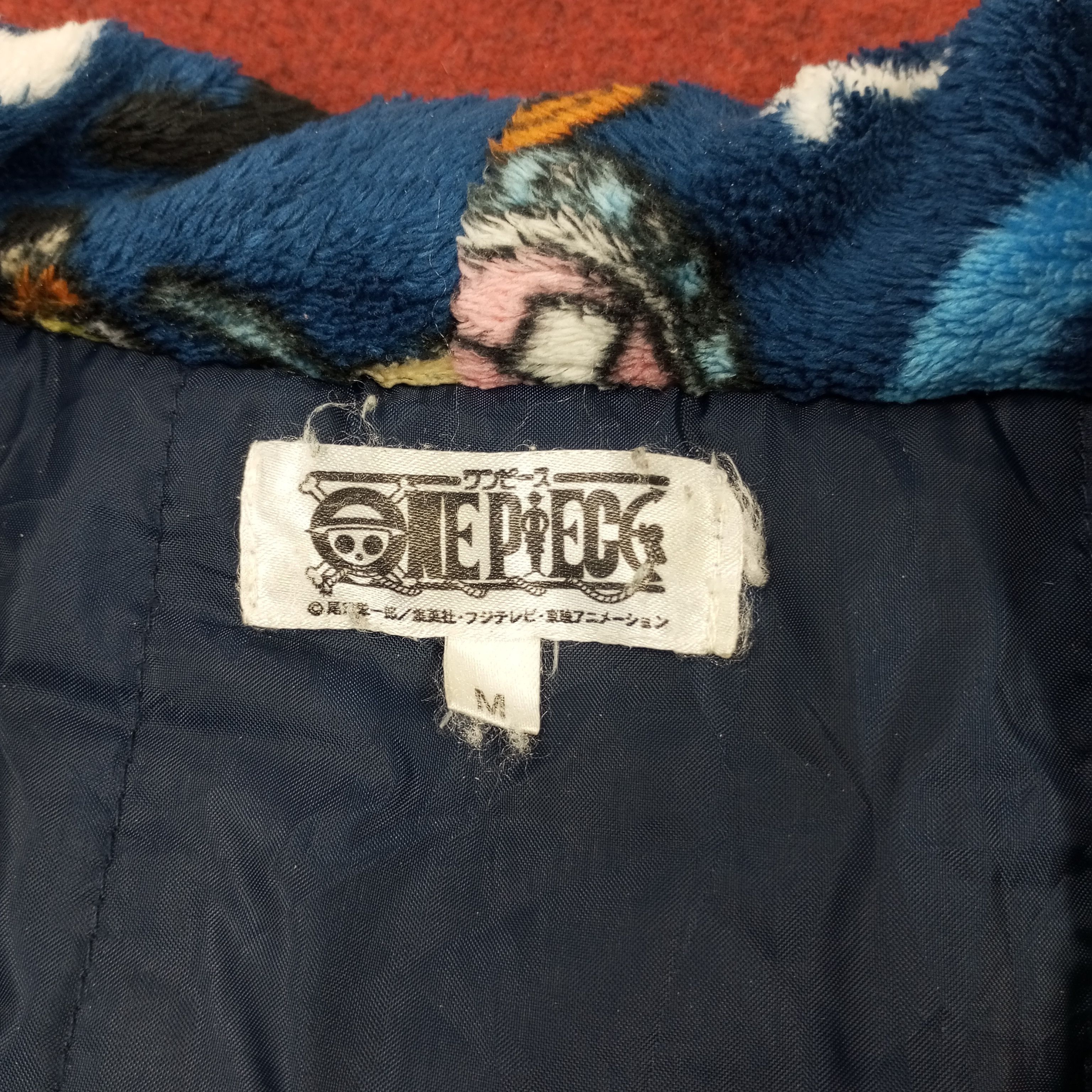 Anime × Vintage One Piece Japanese Anime Cartoon Character Kimono Jacket Size US L / EU 52-54 / 3 - 9 Thumbnail