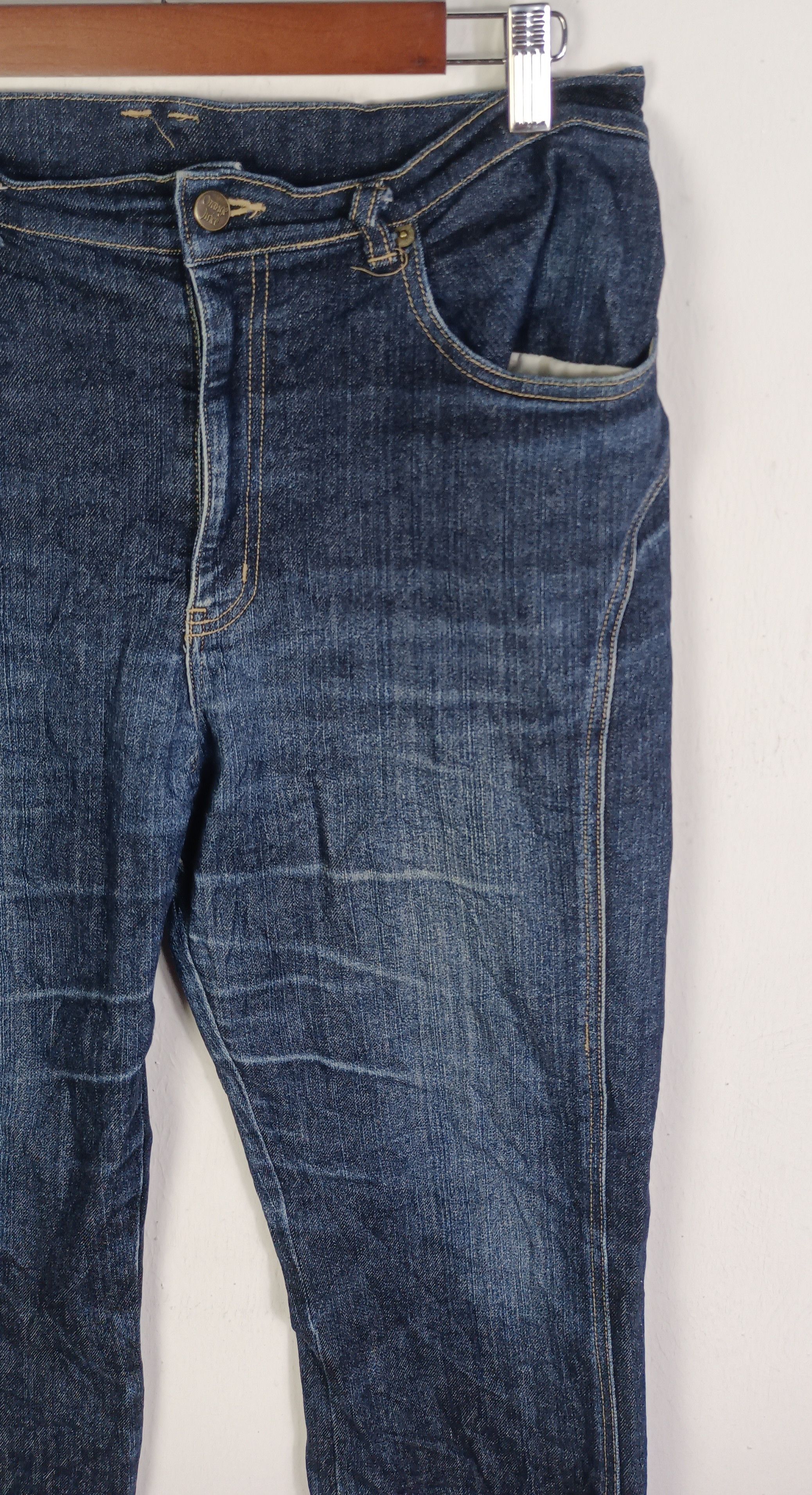 Japanese Brand Vintage💥 Flare Orange Juice jeans Size US 33 - 5 Thumbnail