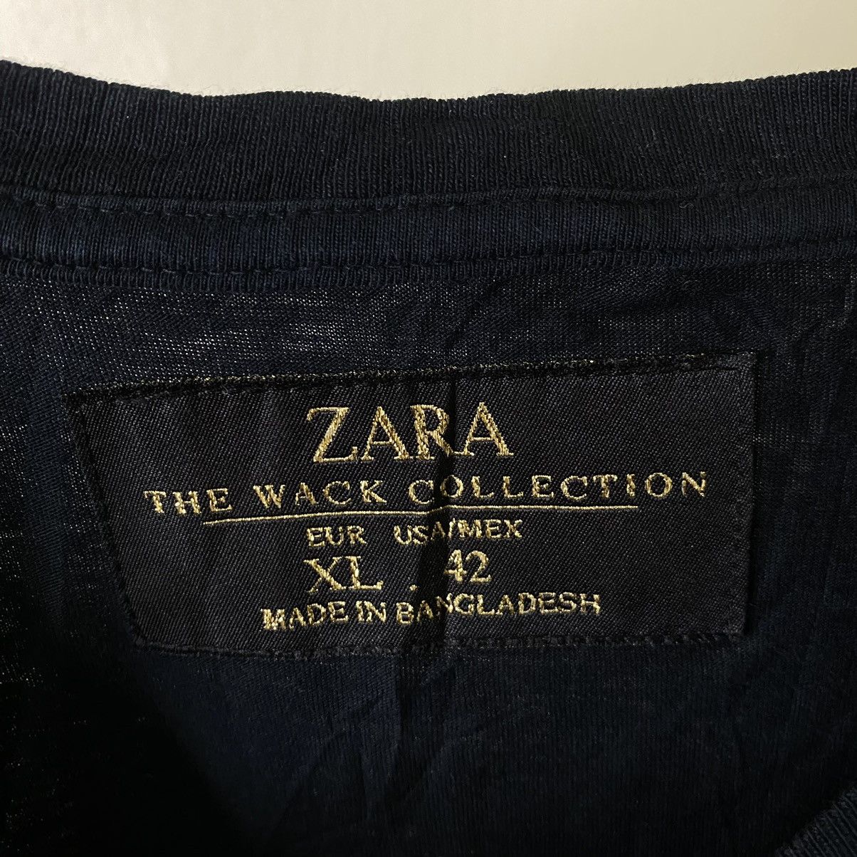 Zara Zara The Wack Collection Black Graphic T Shirt Size US L / EU 52-54 / 3 - 4 Thumbnail