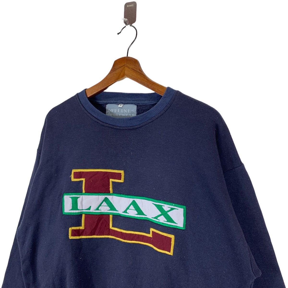 Vintage VINTAGE LAAX OFFLINE SPORTSWEAR JUMPER CREWNECK Size US M / EU 48-50 / 2 - 4 Thumbnail