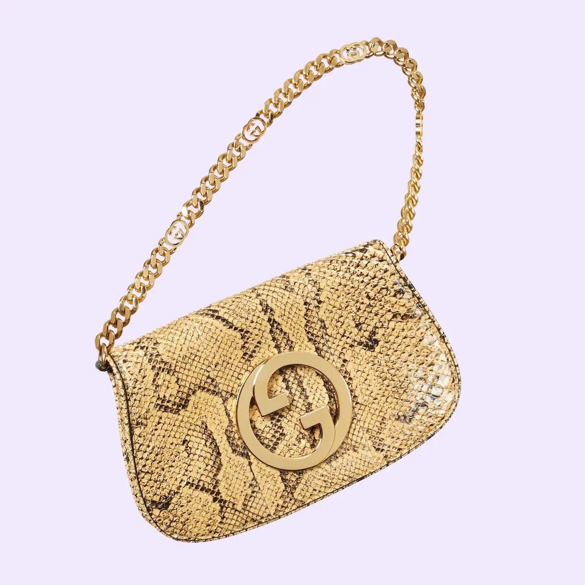 Gucci o1la5ras0526 Size: OS / Blondie Small Python Shoulder Bag Size ONE SIZE - 5 Thumbnail