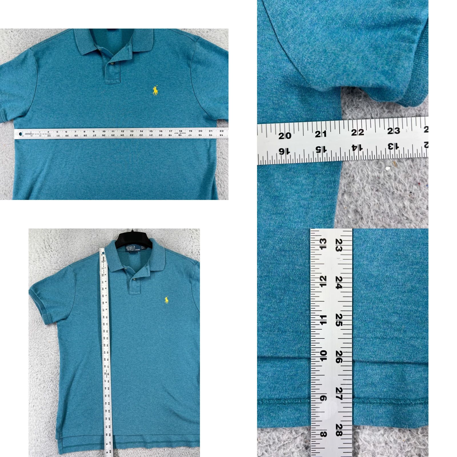 Ralph Lauren VINTAGE Ralph Lauren Polo Shirt Mens Large Blue 100% Cotton Jersey Golf Golfer Shirt Polo Men L Blue 100% Cotton Jersey Golf Vintage Regal Sports Size US L / EU 52-54 / 3 - 8 Thumbnail
