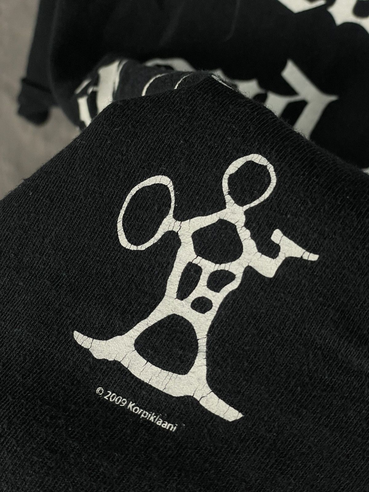 Band Tees × Vintage Vintage Korpiklaani 2009’s Dark Metal Grunge Band T shirt Size US L / EU 52-54 / 3 - 15 Thumbnail