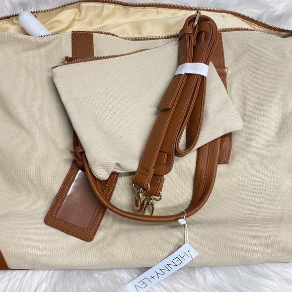 Other Henny + Lev Canvas Weekender Duffle Bag Size ONE SIZE - 8 Thumbnail