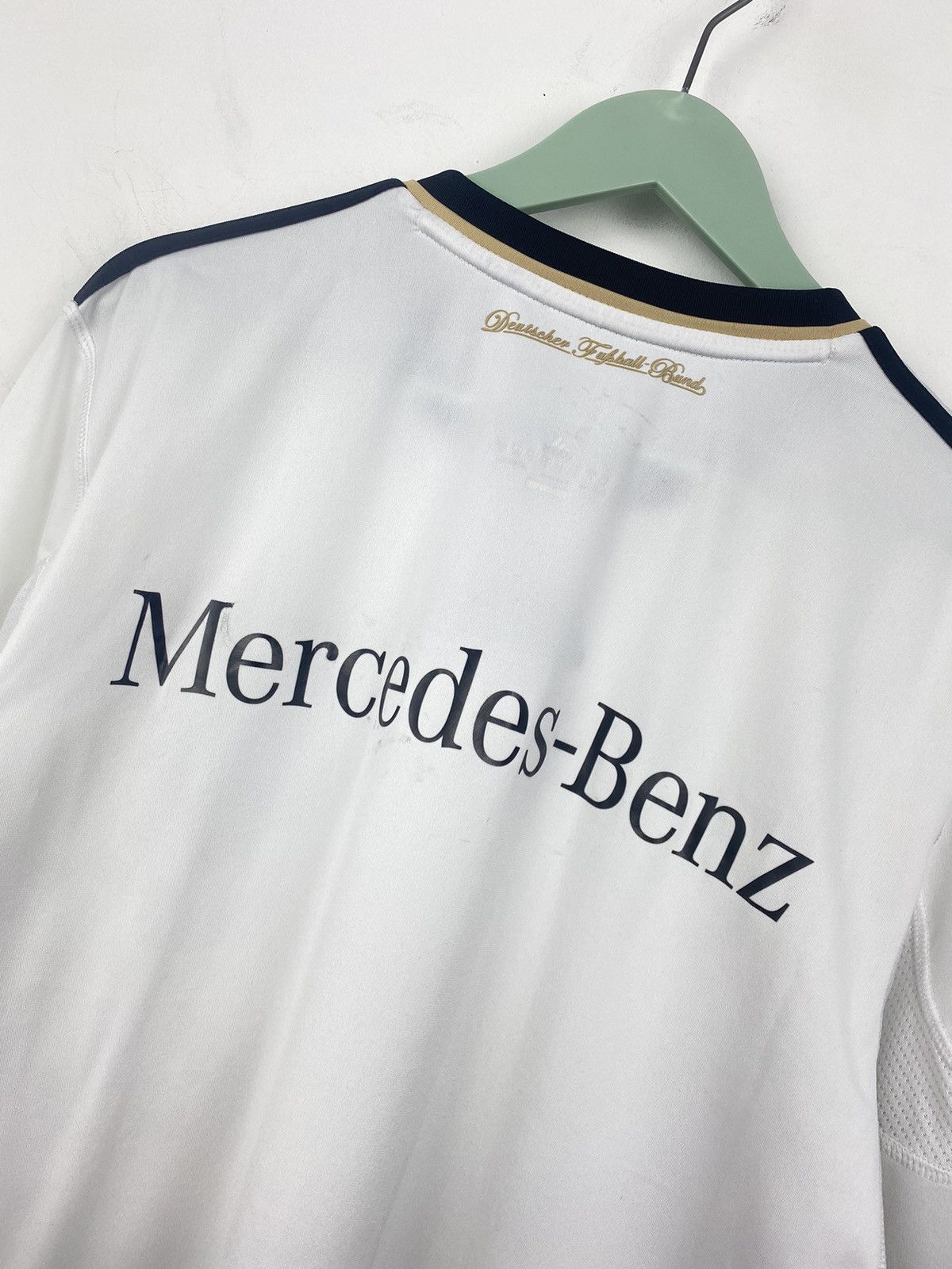 Adidas Germany 2010 2011 Adidas Mercedes Soccer Jersey France Italy Size US L / EU 52-54 / 3 - 9 Thumbnail