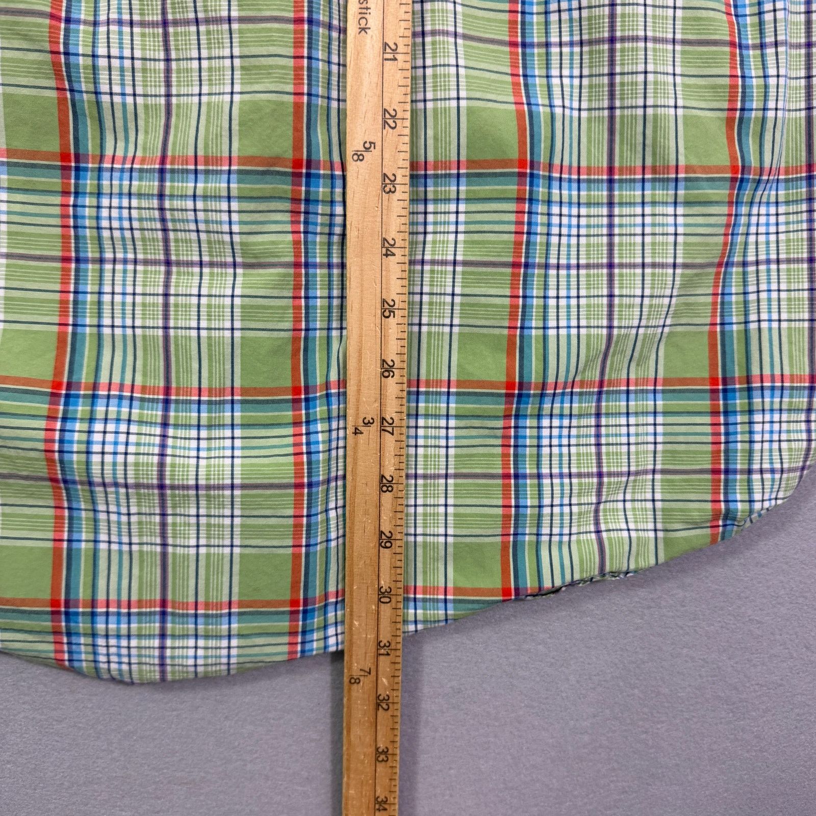 Polo Ralph Lauren Vintage Polo Ralph Lauren Classic Fit Button Shirt XL Green Size US XL / EU 56 / 4 - 8 Thumbnail