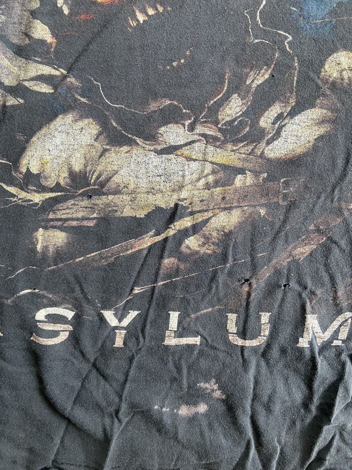 Band Tees × Vintage 2000s Disturbed Tee Size US XL / EU 56 / 4 - 4 Thumbnail