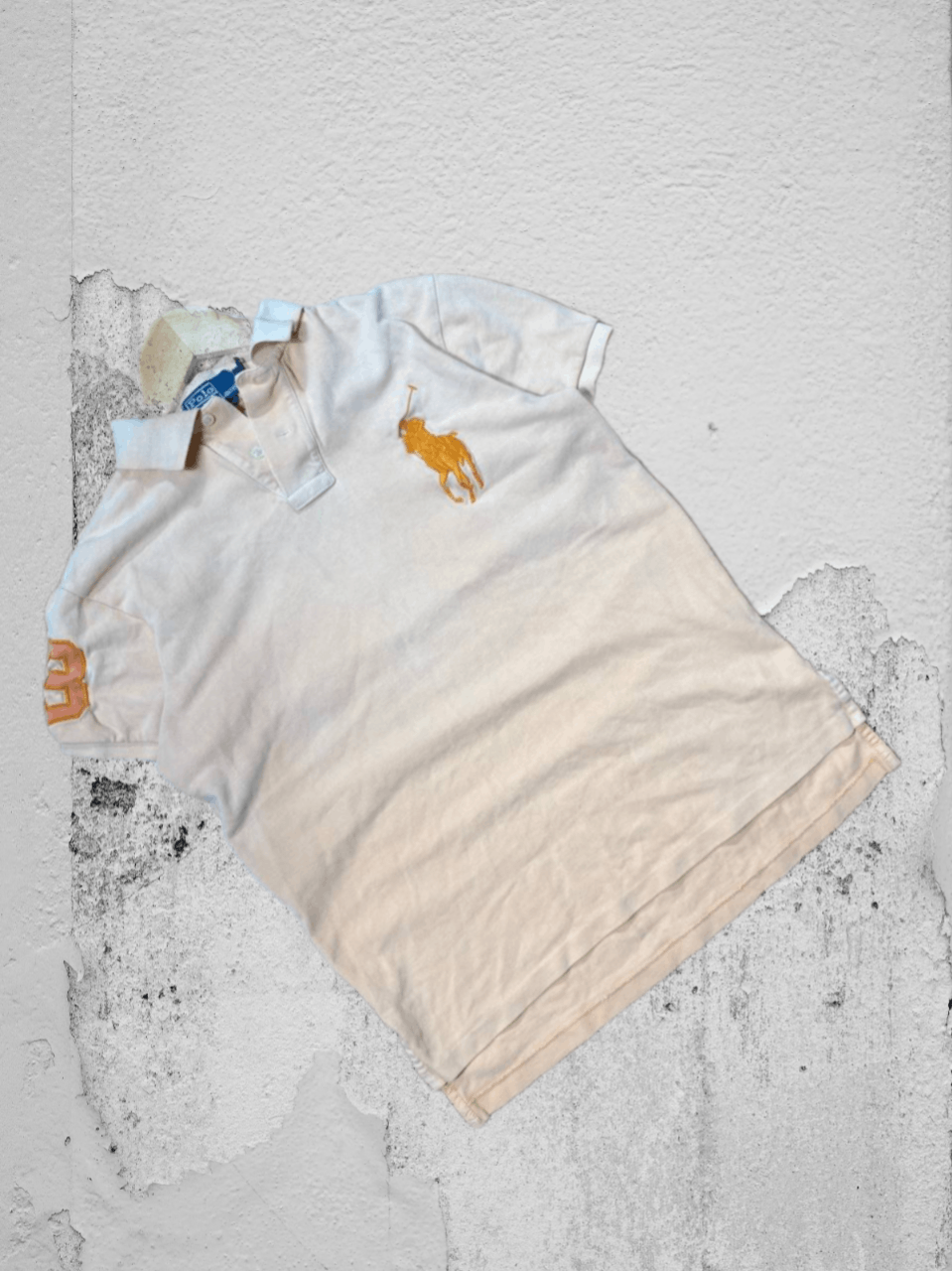 Polo Ralph Lauren × Ralph Lauren × Vintage Vintage Polo T-Shirt Big Pony Polo Ralph Lauren PRL Size US S / EU 44-46 / 1 - 1 Thumbnail