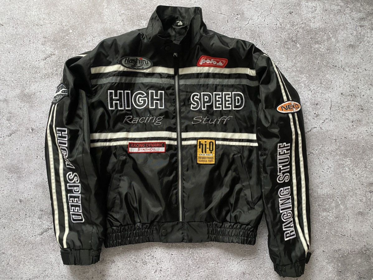 Vintage 🏎️ 🏁 Vintage Polo High Speed Racing Jacket Size US L / EU 52-54 / 3 - 1 Thumbnail