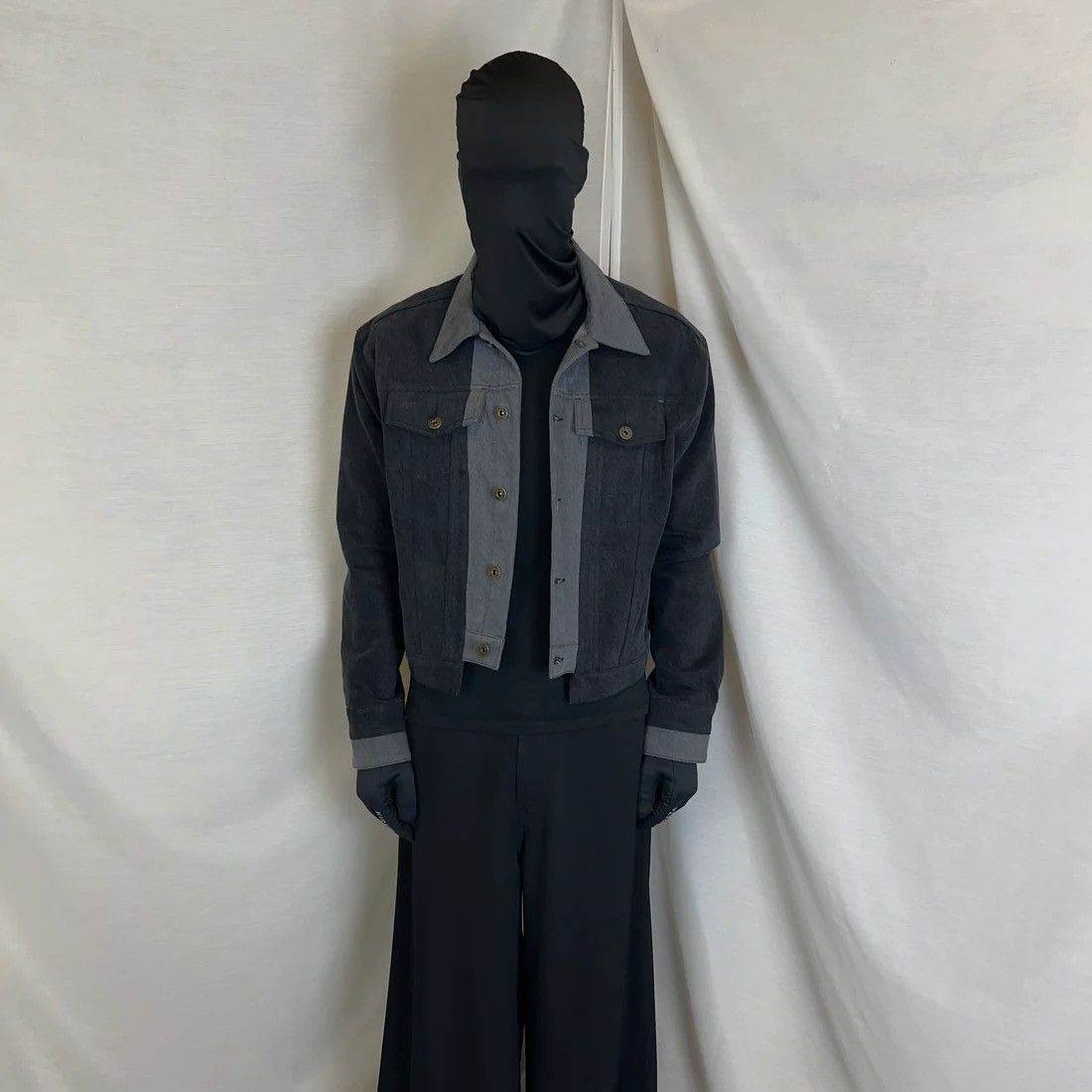 JW Anderson JW Anderson Two Tone Patchwork Denim Jacket - SS24 Size US M / EU 48-50 / 2 - 2 Thumbnail
