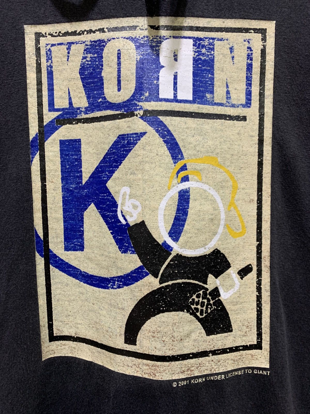 Band Tees Vintage Korn Middle Finger Hoodie Metal Band 2001 Giant Size US L / EU 52-54 / 3 - 2 Thumbnail