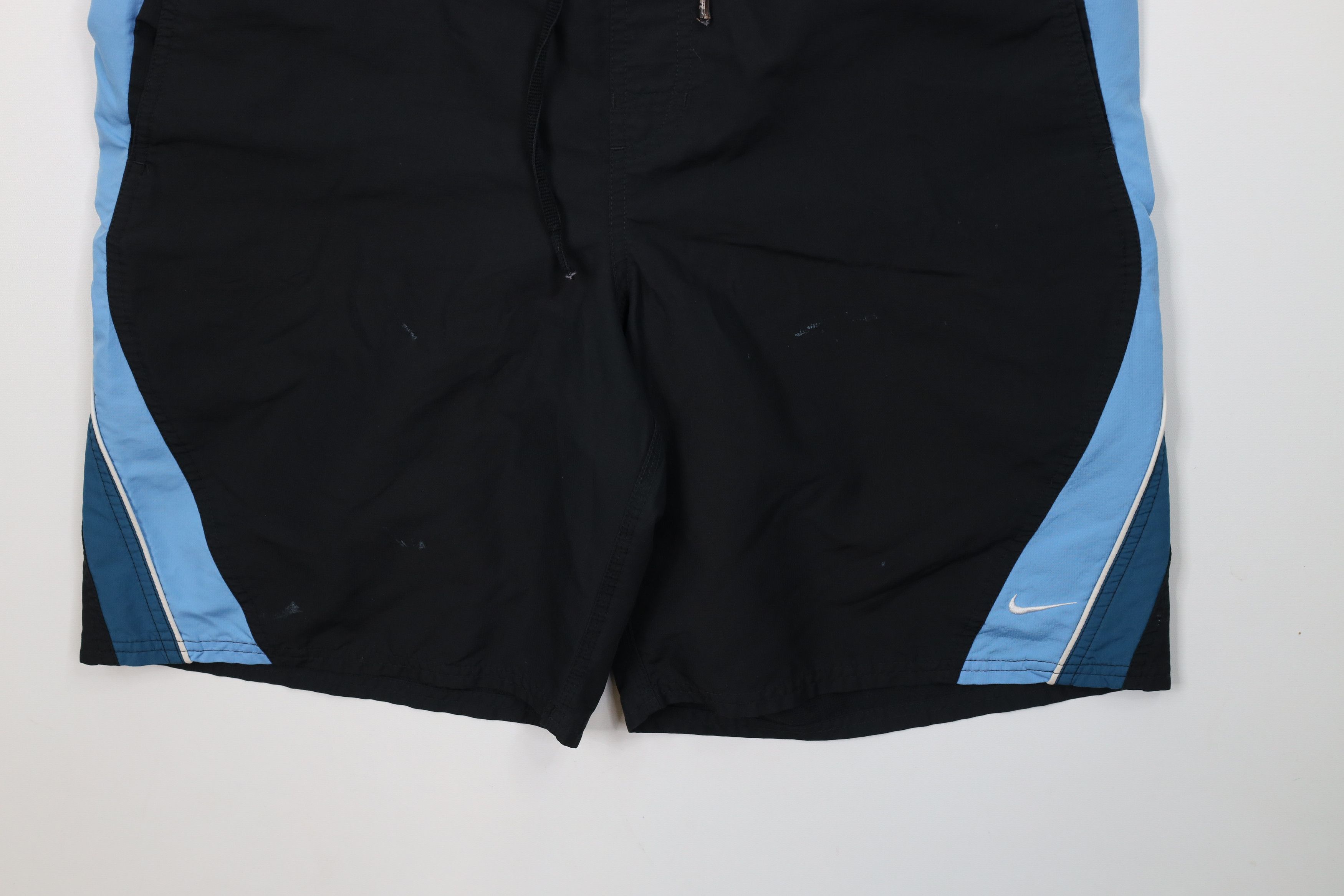 Nike Vintage Nike Block Travis Scott Mini Swoosh Lined Shorts Size US 32 / EU 48 - 4 Thumbnail