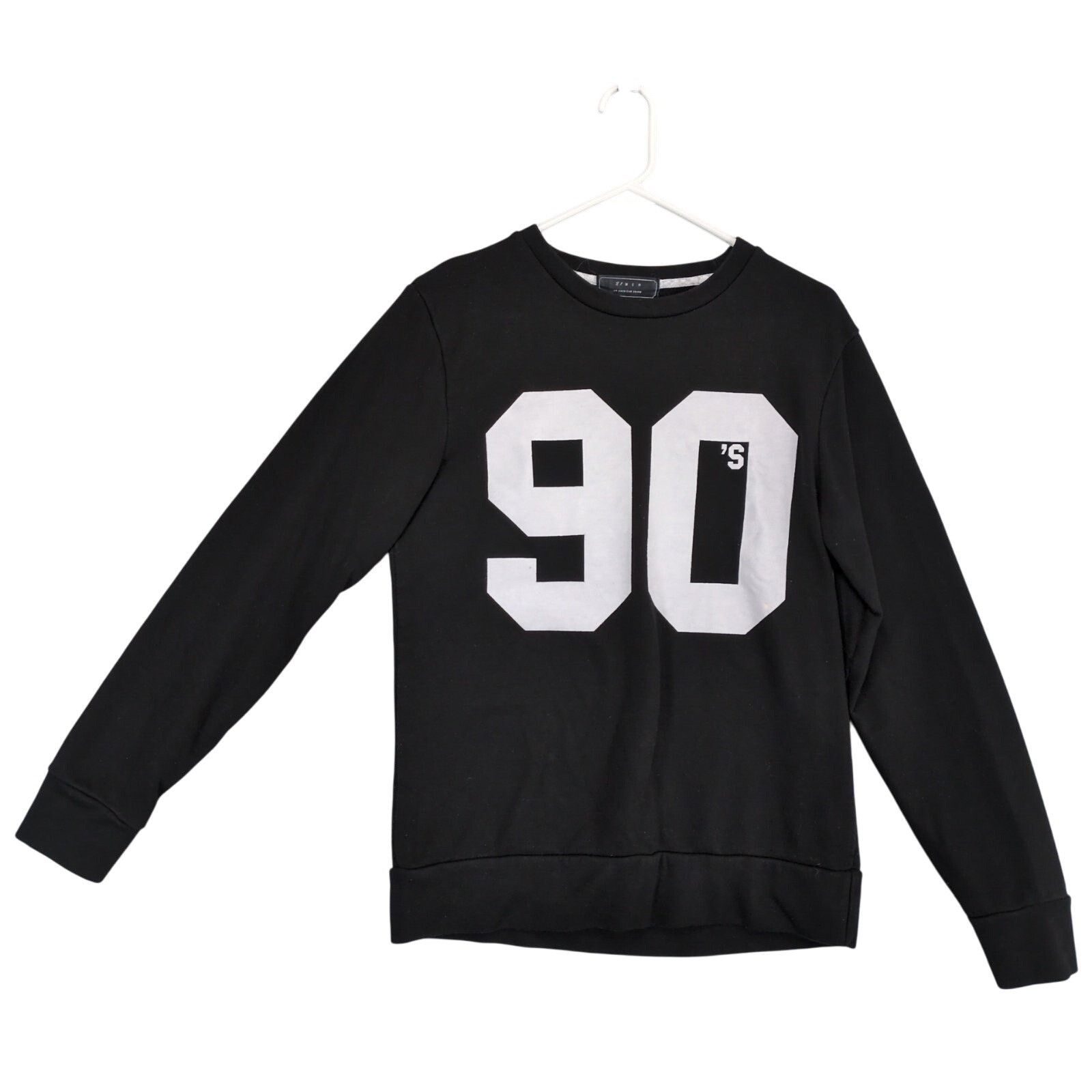 21 Men 21 Men An American Brand Black 90's Pullover Crew Sweatshirt Size US M / EU 48-50 / 2 - 1 Thumbnail
