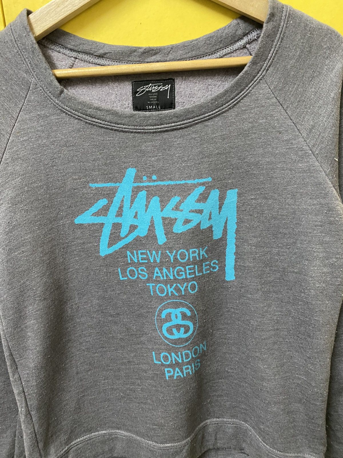 Stussy Stussy Tshirt Long Sleeve Crewneck Size S / US 4 / IT 40 - 3 Thumbnail