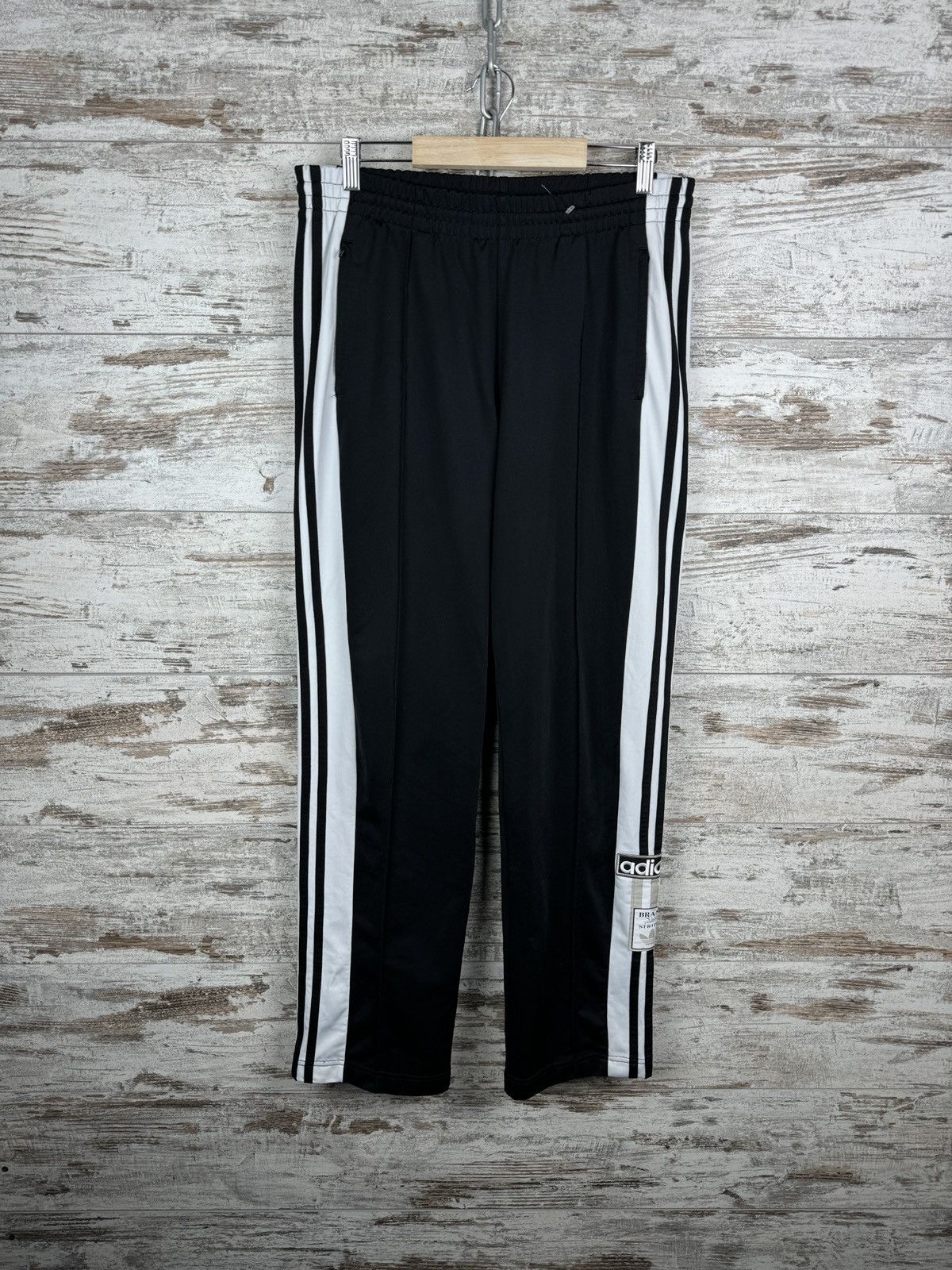 Adidas × Vintage Mens Vintage Adidas adibreak sweatpants drill pants y2k Size US 30 / EU 46 - 2 Thumbnail