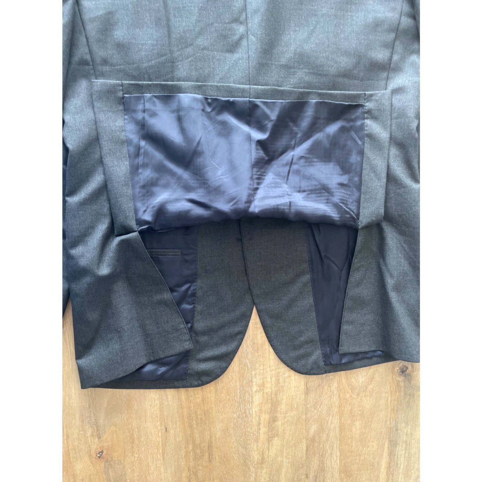 J.Crew J.CREW Ludlow Loro Piana Super 120s Wool Blazer Men 40R Gray Jacket Size 40R - 6 Thumbnail