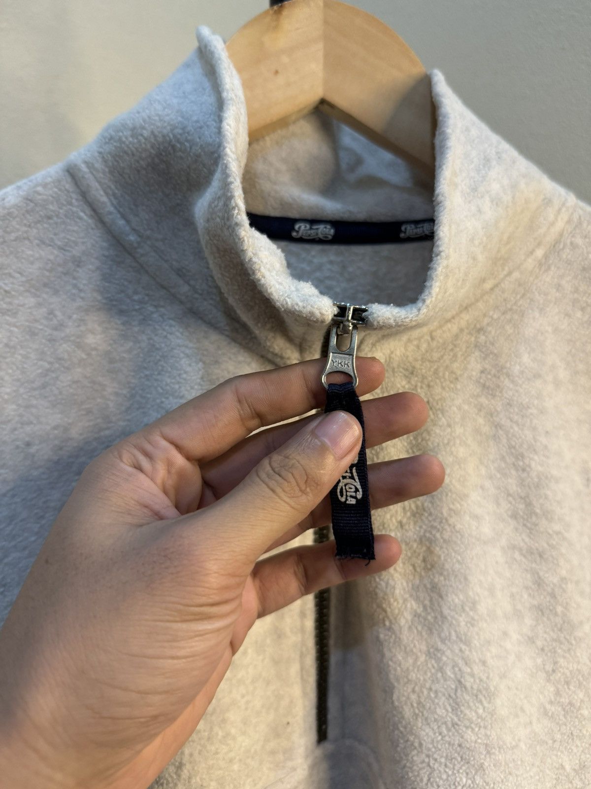 Vintage 🔥VINTAGE 🔥 PepsiCola Fleece Half Zipper Size US L / EU 52-54 / 3 - 7 Thumbnail