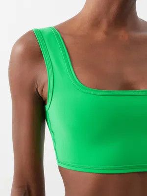 Bottega Veneta o1loc1c0824 703590 Swimsuit in Green Size L / US 10 / IT 46 - 3 Thumbnail