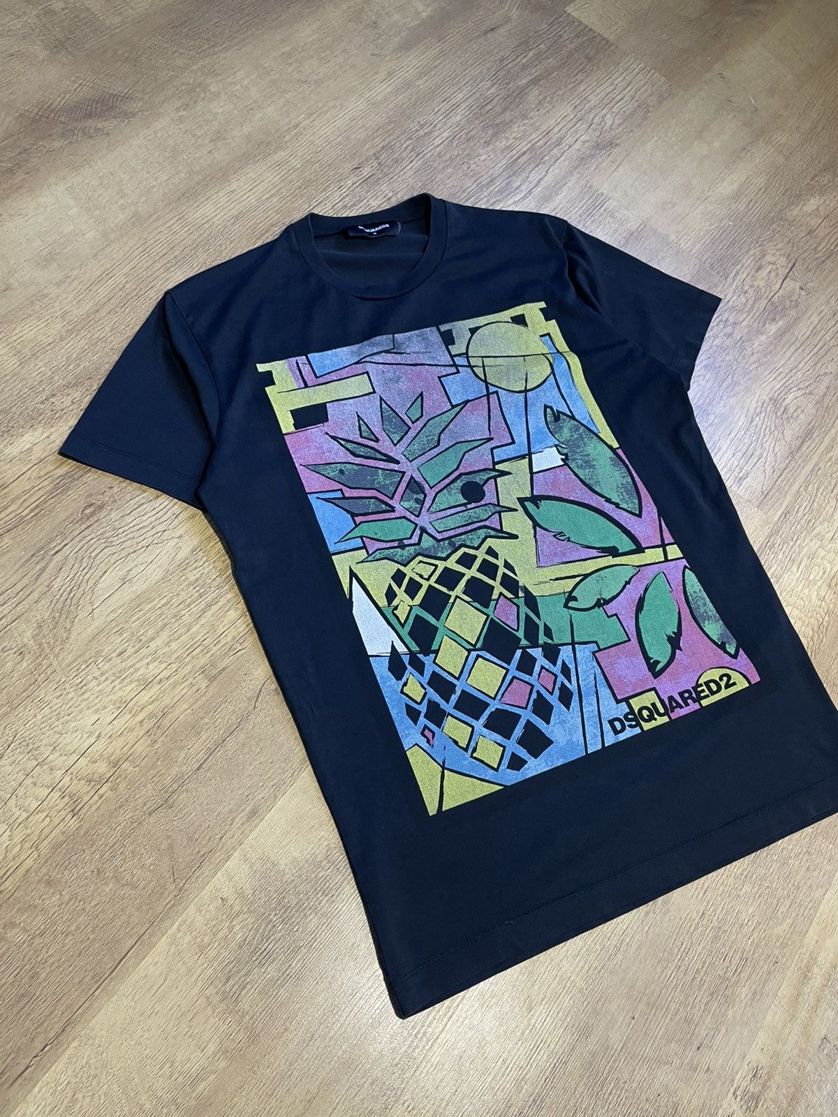 Dsquared2 Dsquared2 Pineapple Graphic Design Streetwear Tee Size US M / EU 48-50 / 2 - 2 Thumbnail