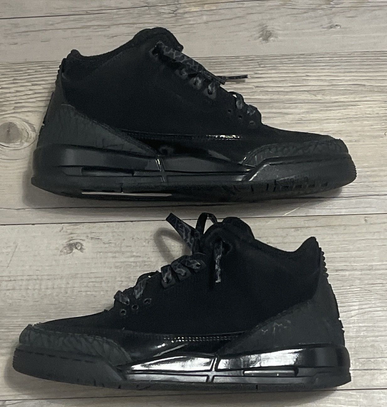 Jordan Brand Black cat Jordan 3 Size US 7 / EU 40 - 2 Thumbnail