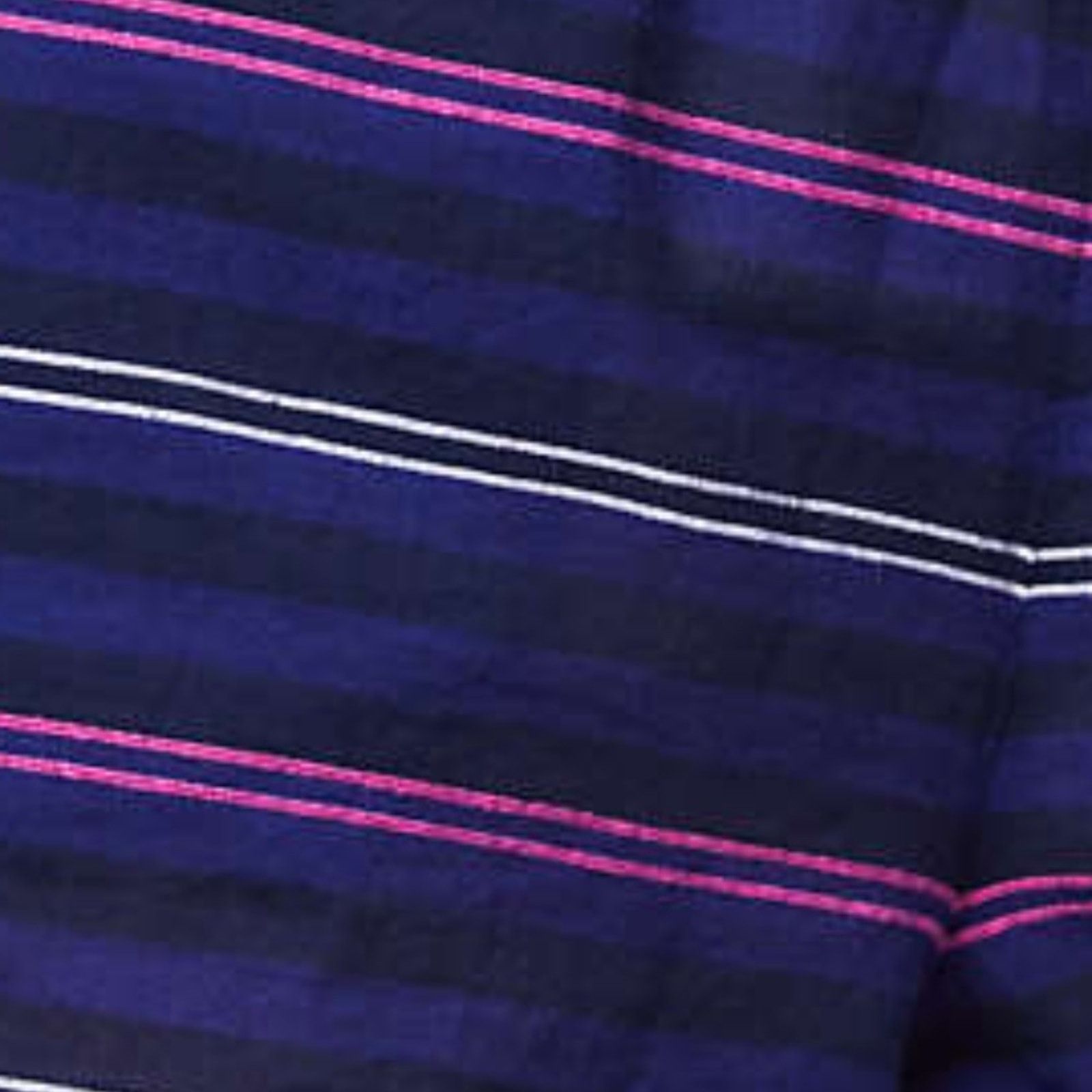 Loft LOFT Black Beach Striped Side Tie Shorts Size 30" / US 8 / IT 44 - 6 Thumbnail