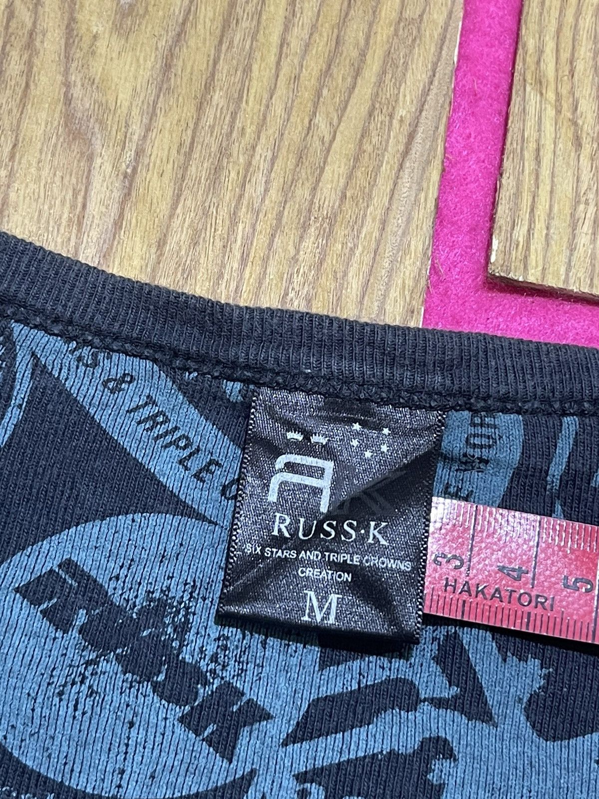If Six Was Nine Y2K RUSS•K long sleeve tshirt Size US M / EU 48-50 / 2 - 7 Thumbnail