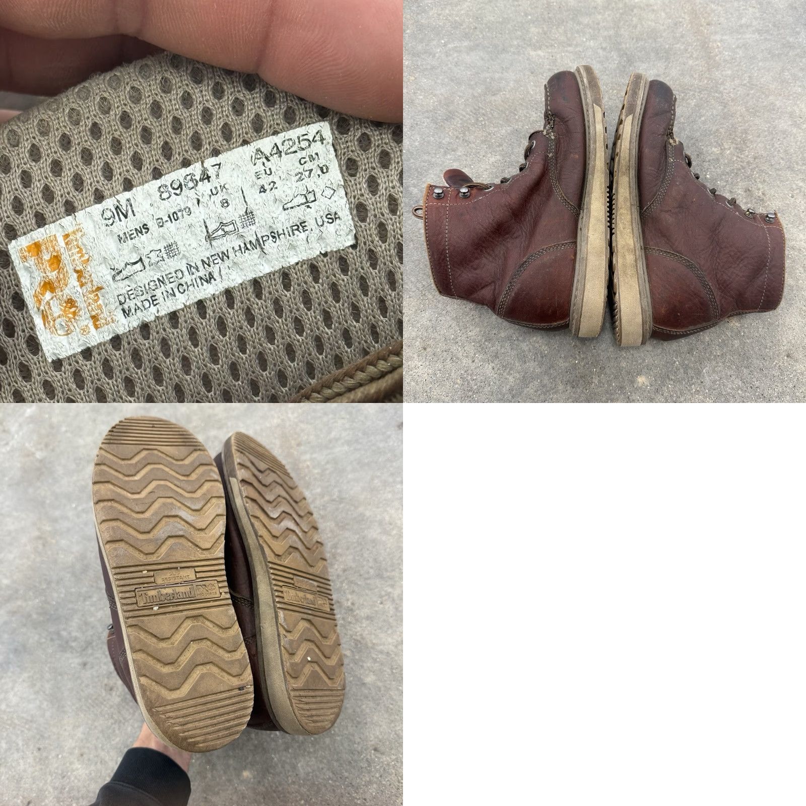 Timberland Timberland Pro Barstow Boot Alloy Toe Brown Mens Size 9 M Insole Foam Leather Upper Leather Outsole Work & Safety Shoes Size US 9 / EU 42 - 8 Thumbnail
