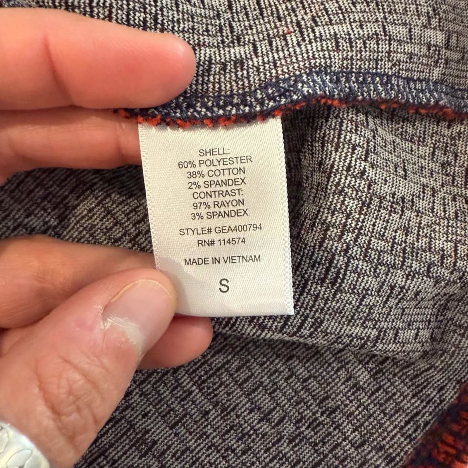 Anthropologie Ro & De Anthropologie Red Boucle Peplum Blouse Women’s Small Size S / US 4 / IT 40 - 4 Thumbnail
