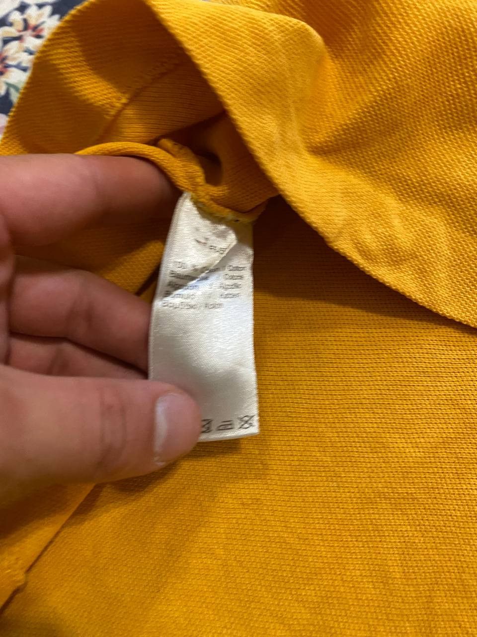 Lacoste Vintage Polo logo Lacoste yellow Y2K T-Shirt streetwear Size US M / EU 48-50 / 2 - 3 Thumbnail