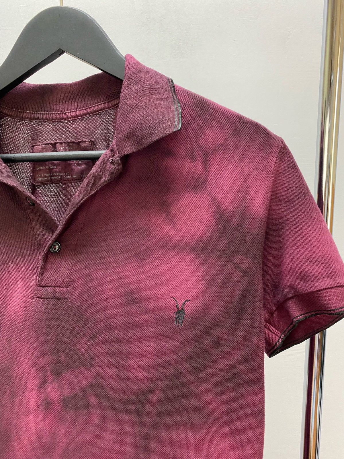 Allsaints Allsaints Tie Dye Polo T-shirts Size US M / EU 48-50 / 2 - 11 Thumbnail
