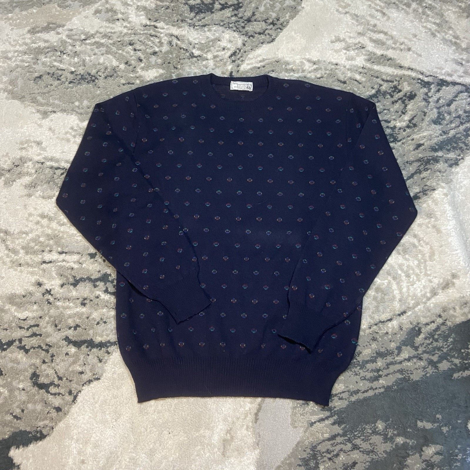 Tricots St. Raphael Tricots st raphael pure merino wool sweater Sz L Vintage 90s Size US L / EU 52-54 / 3 - 1 Thumbnail