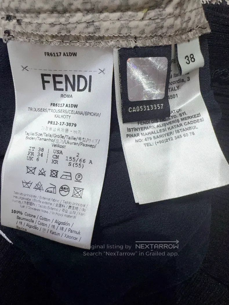 Fendi Fendi Pants Size 25" / US 0 / IT 36 - 5 Thumbnail
