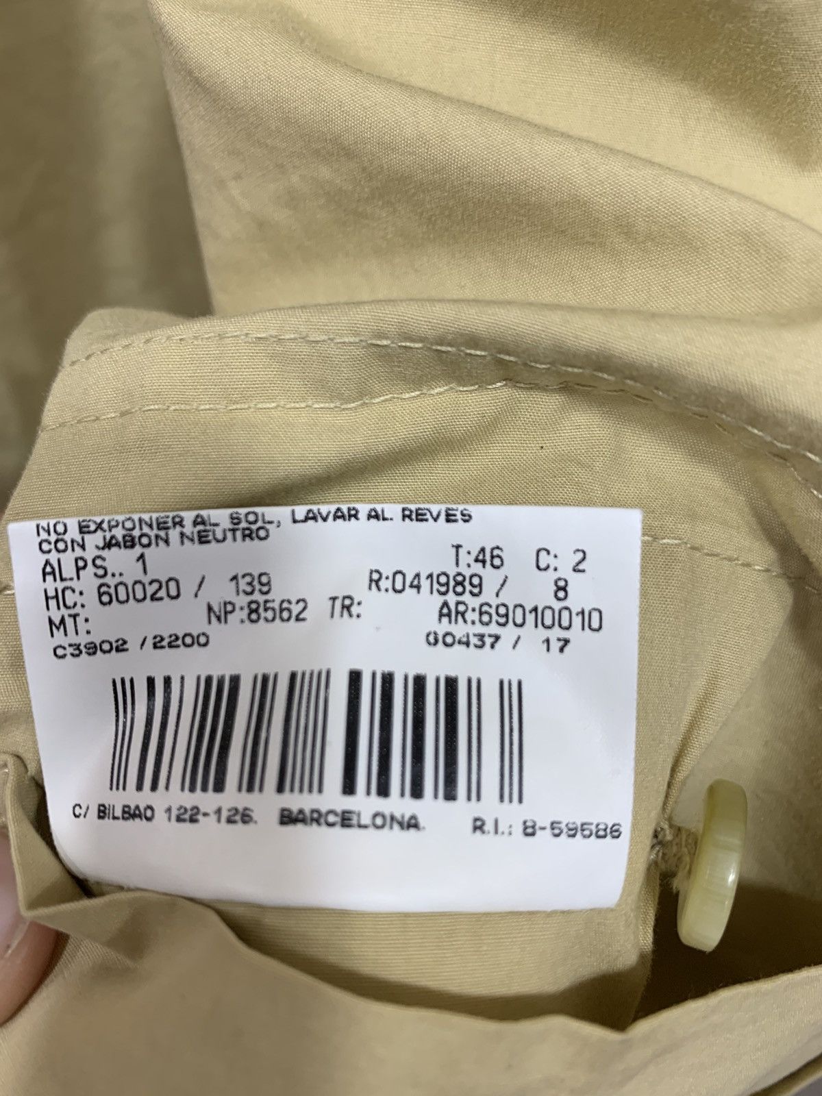 Burberry vintage beige lightweight Burberry jacket Size US L / EU 52-54 / 3 - 6 Thumbnail