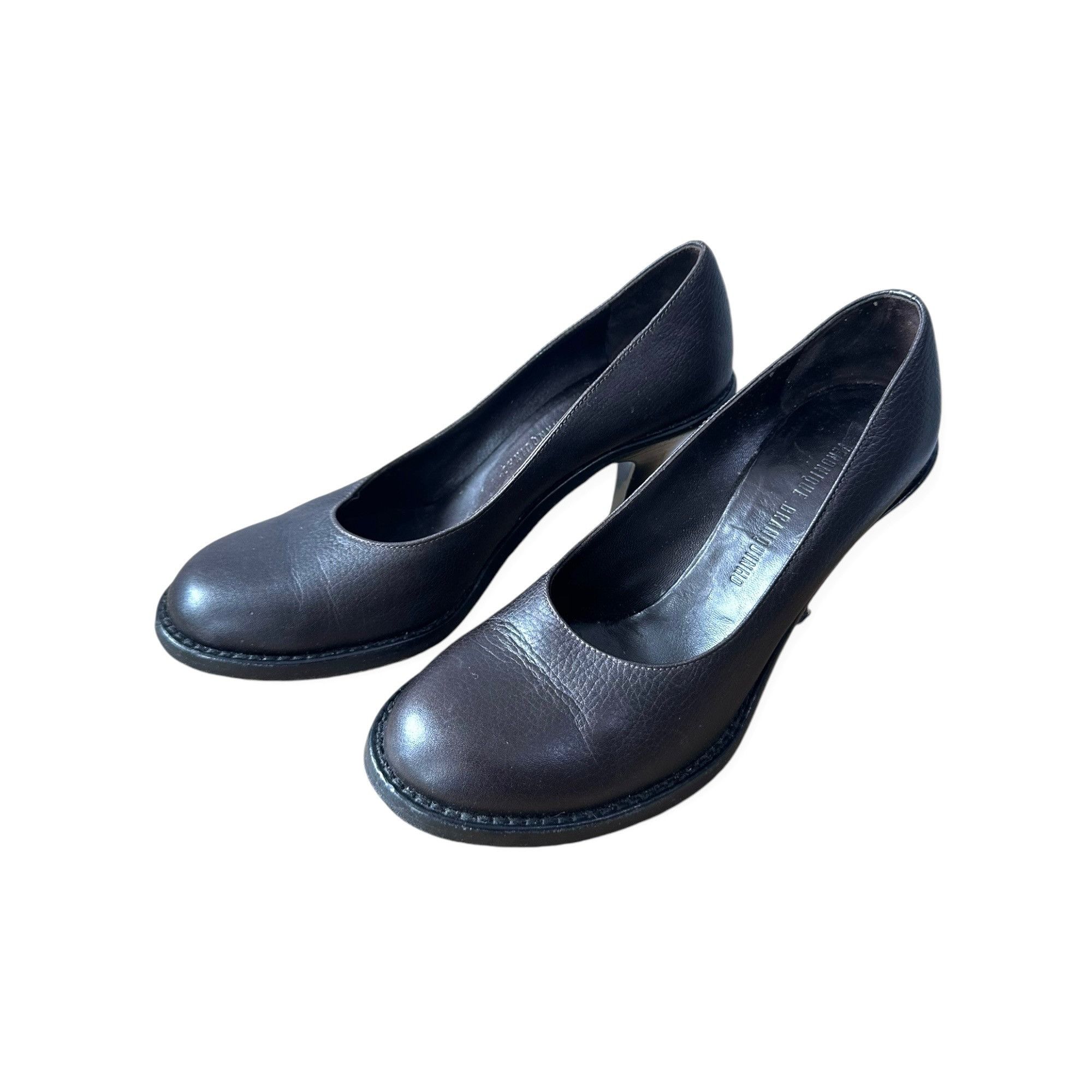 Veronique Branquinho Véronique Branquinho Leather Pumps - Size 37 - Made in Italy Size US 7 / IT 37 - 4 Thumbnail