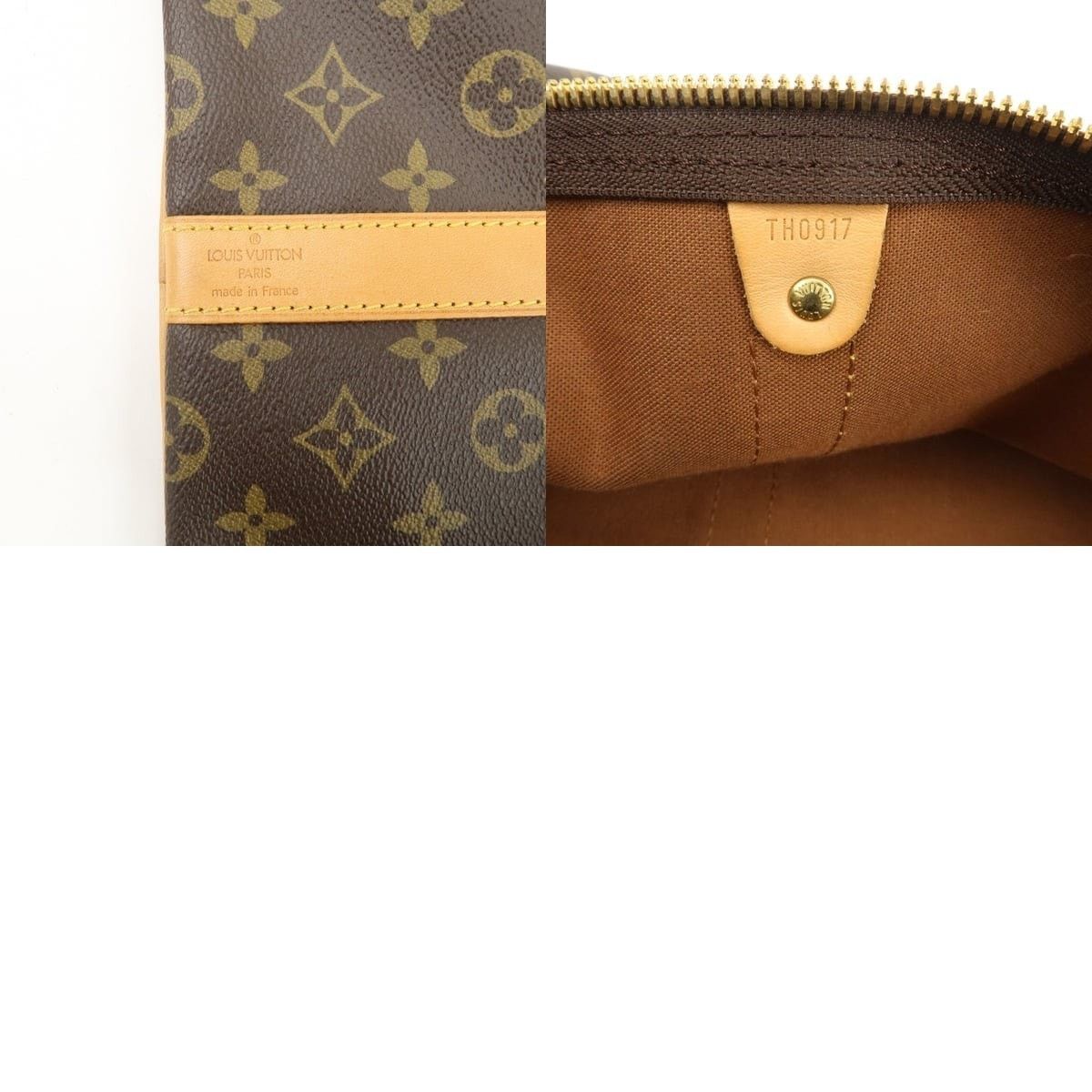 Louis Vuitton Louis Vuitton Monogram Keepall Bandouliere 60 Duffle Bag Size ONE SIZE - 8 Thumbnail