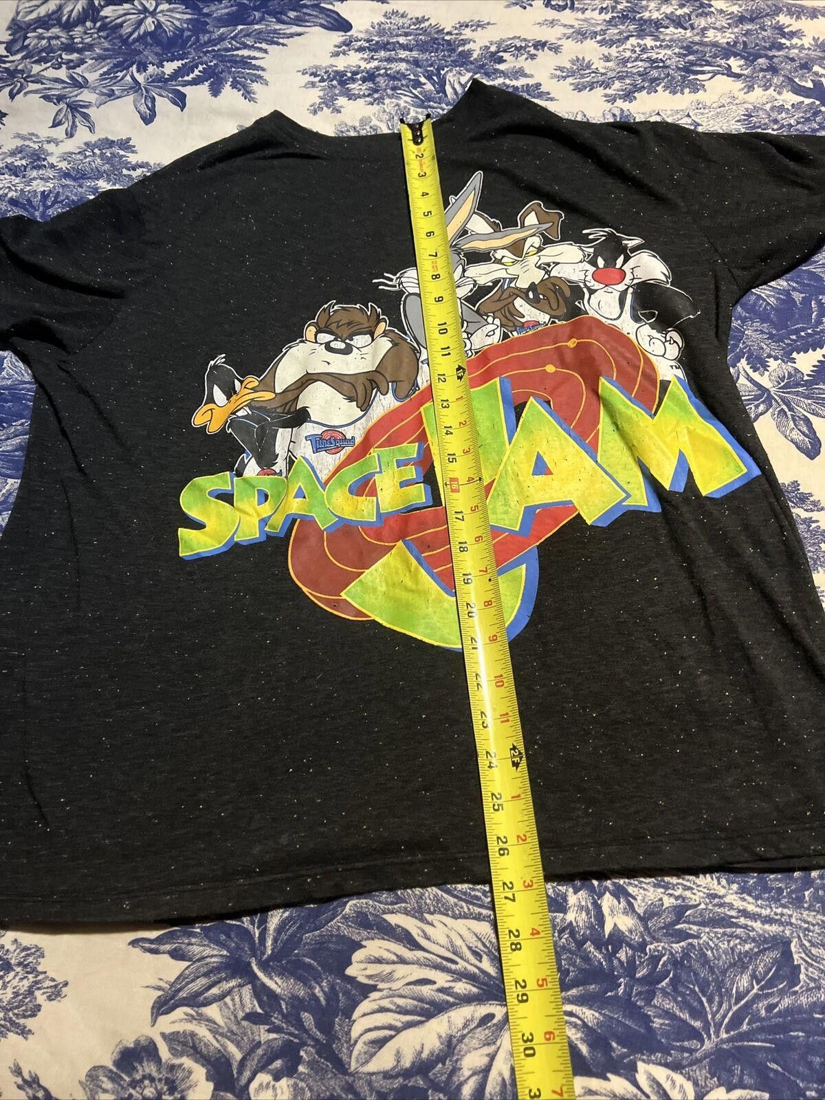 Designer Vintage Space Jam T-Shirt - Classic Cartoon Design Size US L / EU 52-54 / 3 - 3 Thumbnail