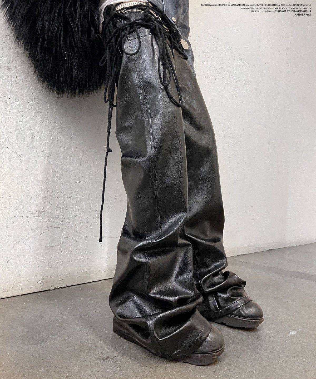 パンツ rangercartel wax flared denim black wax flared denim – ranger