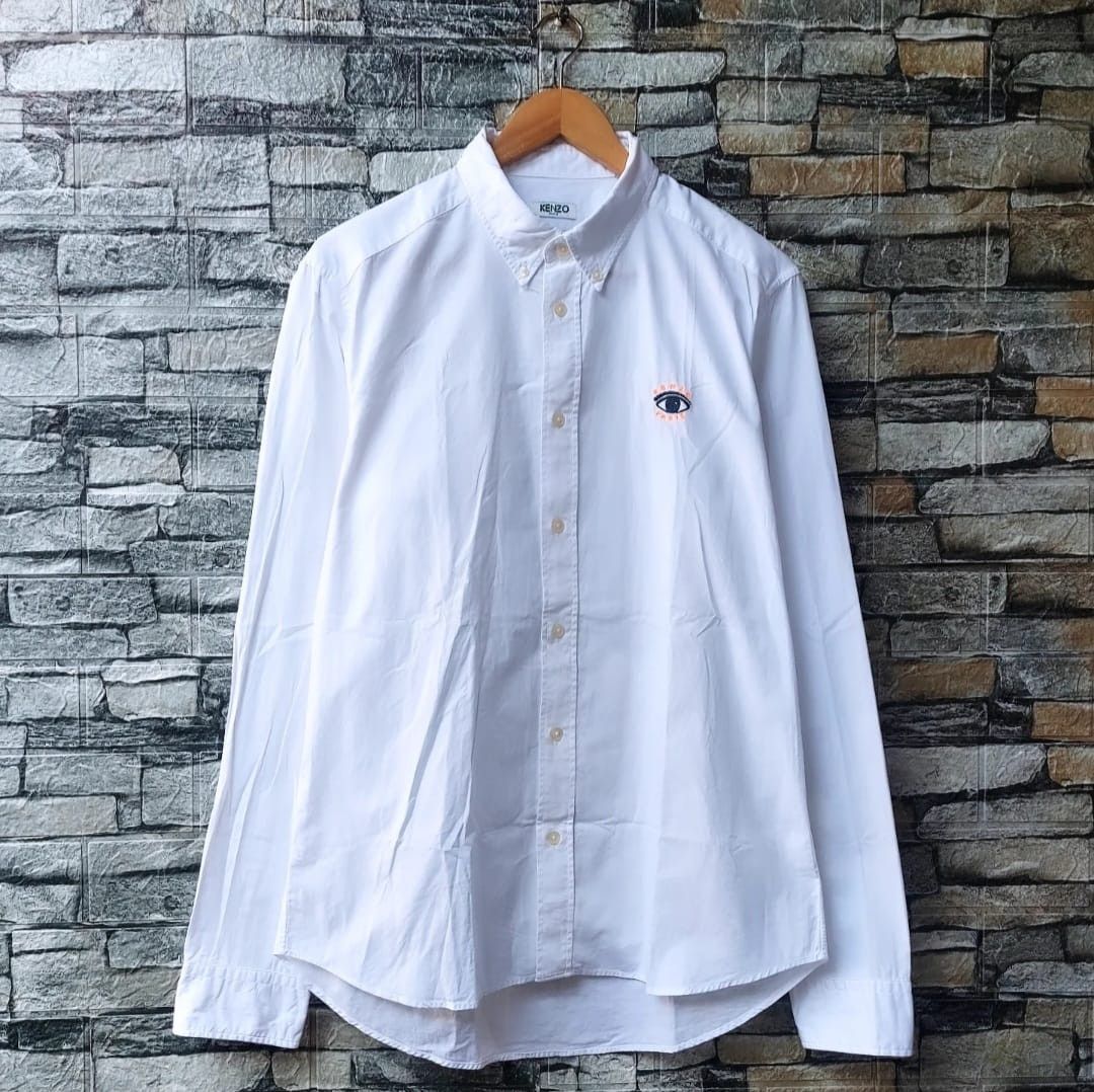 Kenzo KENZO Small Eye Long Sleeve Button Shirt Size US M / EU 48-50 / 2 - 1 Thumbnail
