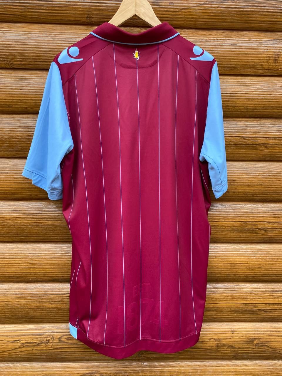 Vintage ASTON VILLA FOOTBALL JERSEY SOCCER MACRON Size US XL / EU 56 / 4 - 2 Thumbnail