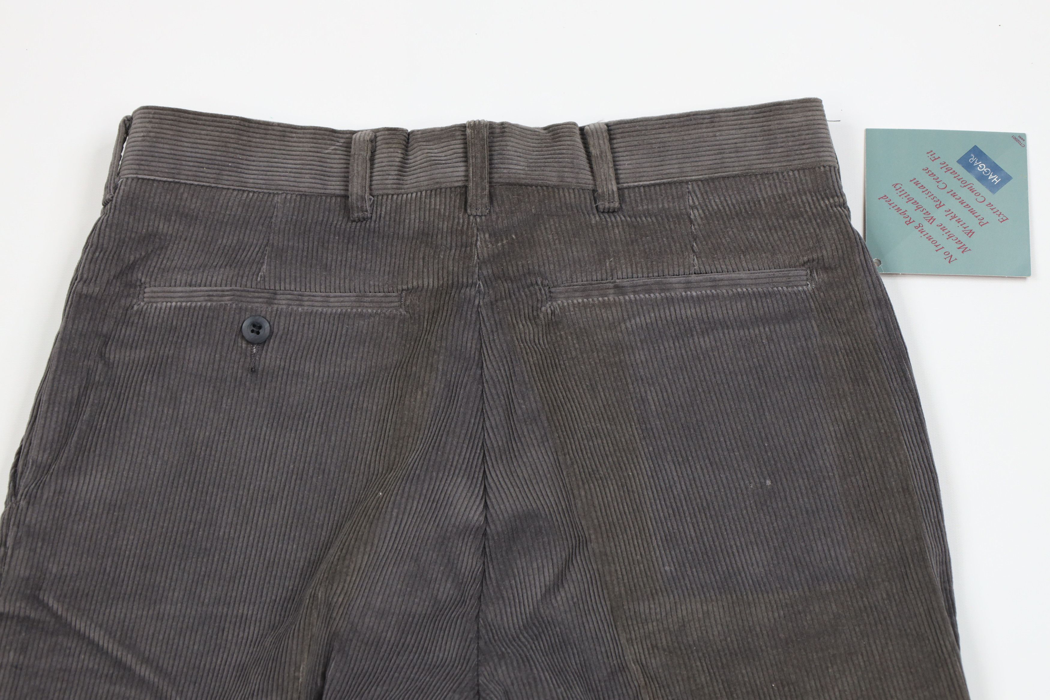 Vintage Deadstock Vintage 90s Streetwear Corduroy Chino Pants Gray Size US 30 / EU 46 - 9 Thumbnail