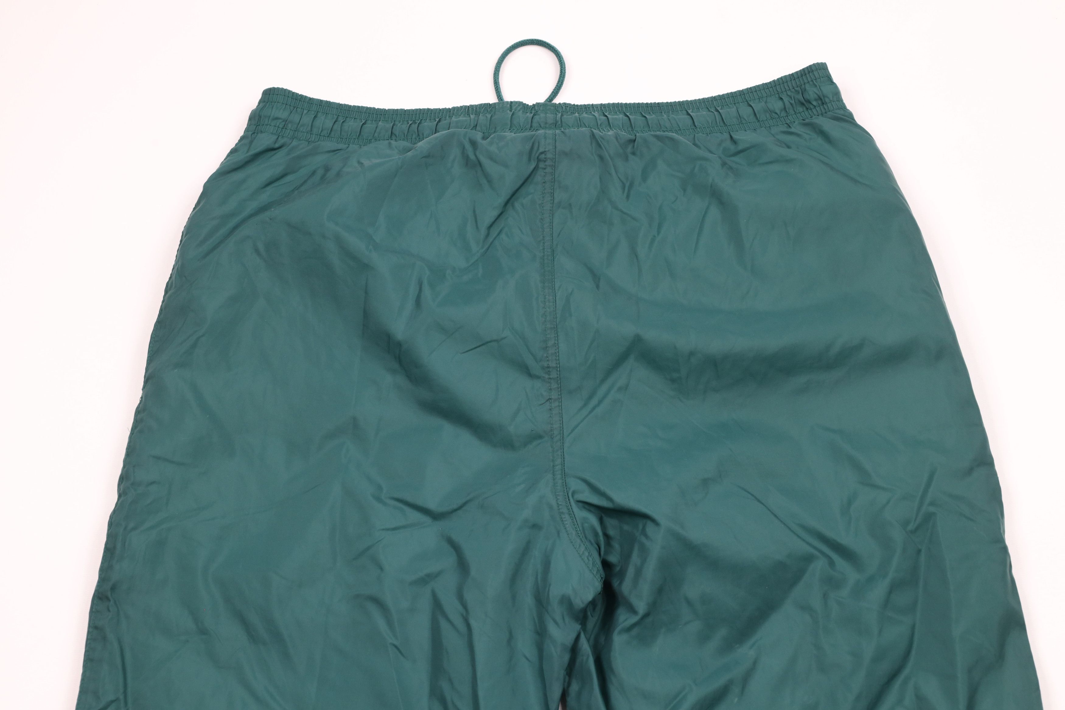 Adidas × Vintage Vintage 90s Adidas Lined Nylon Joggers Jogger Pants Green Size 30 - 11 Thumbnail