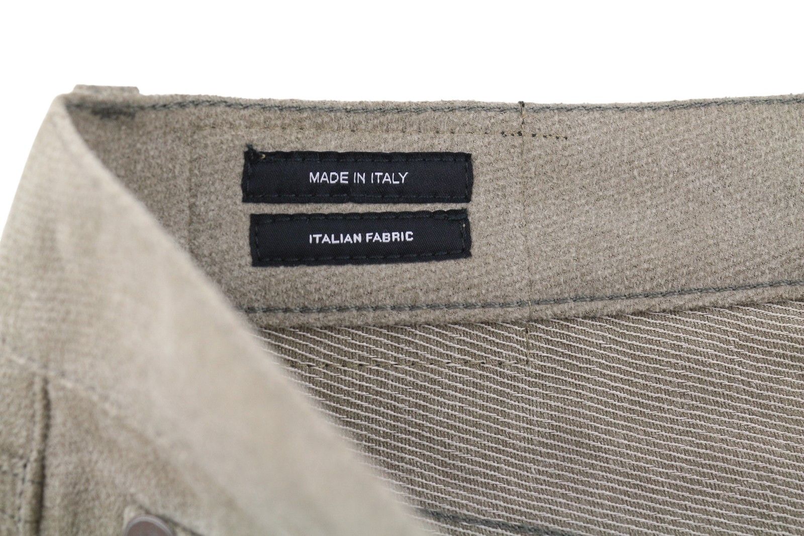 R13 X-BF 29 Beige Hemp Blend Cropped Zip PF25 86845 Size 29" - 10 Thumbnail