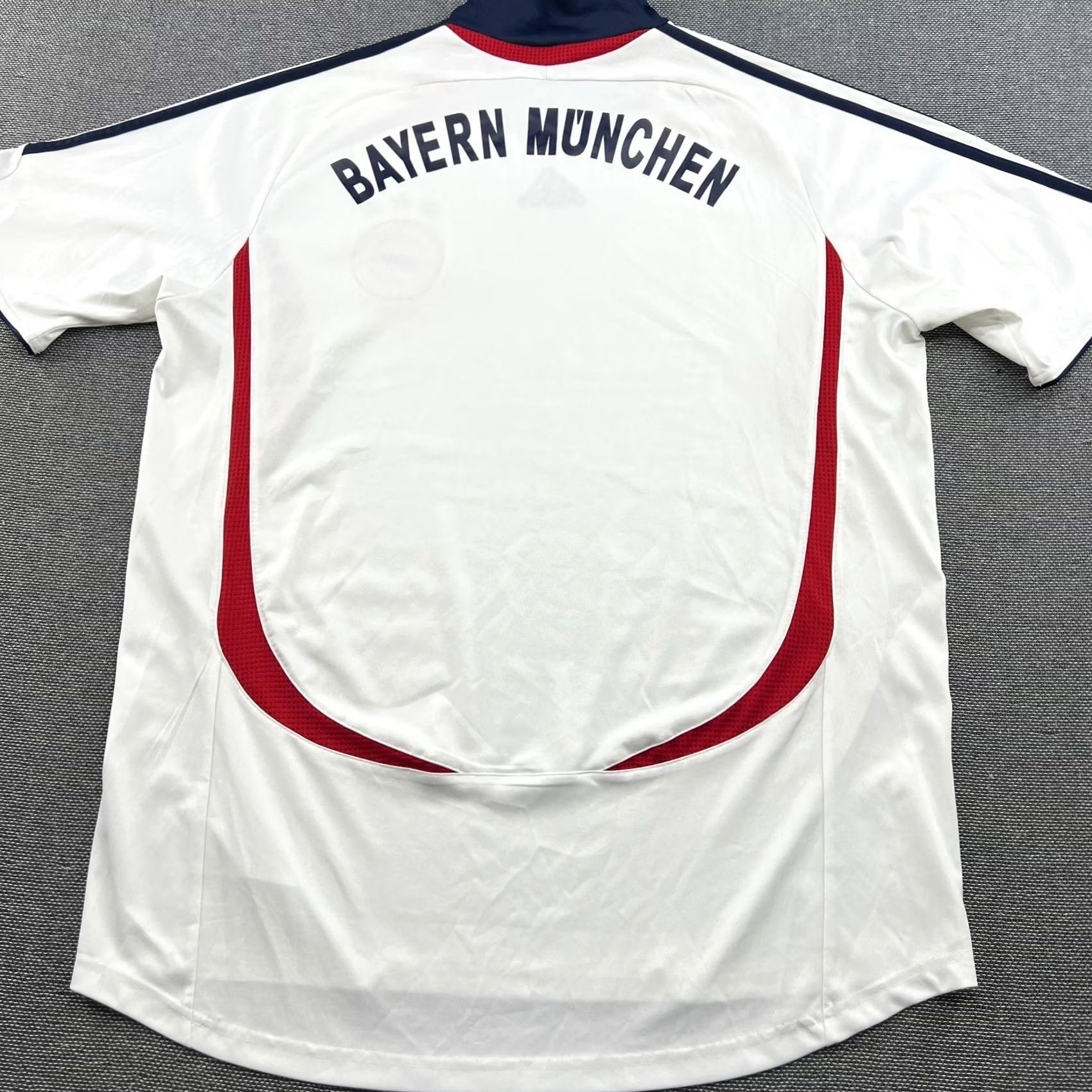 Adidas adidas Bayern Munich 2006 2007 Away Jersey Football Mens L Shirt White Size US L / EU 52-54 / 3 - 3 Thumbnail